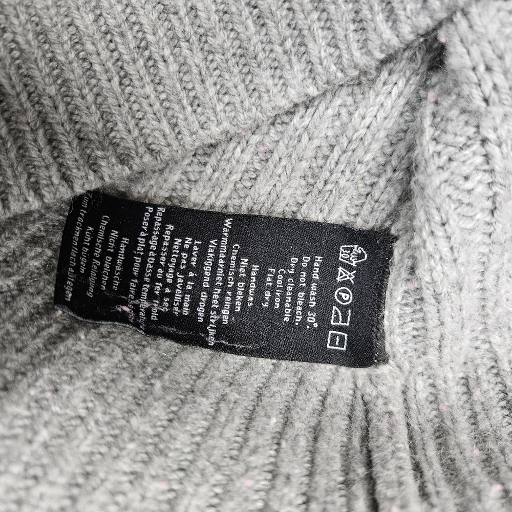 RARE 🔥 Harley-Davidson Vintage Embroidered Ribbed Quarter Zip Sweater - Picture 8 of 10